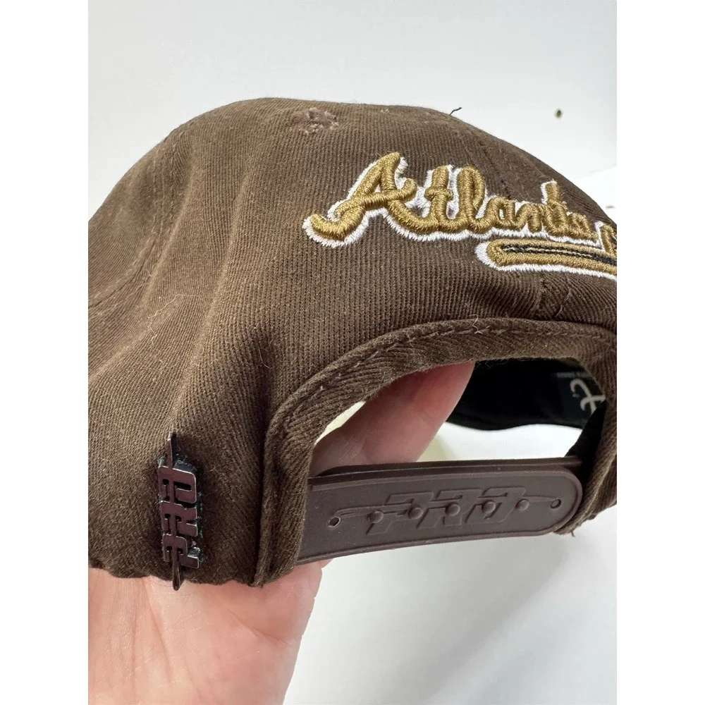 Atlanta Braves Pro Standard MLB Brown Snapback Cap Hat World Series 1995